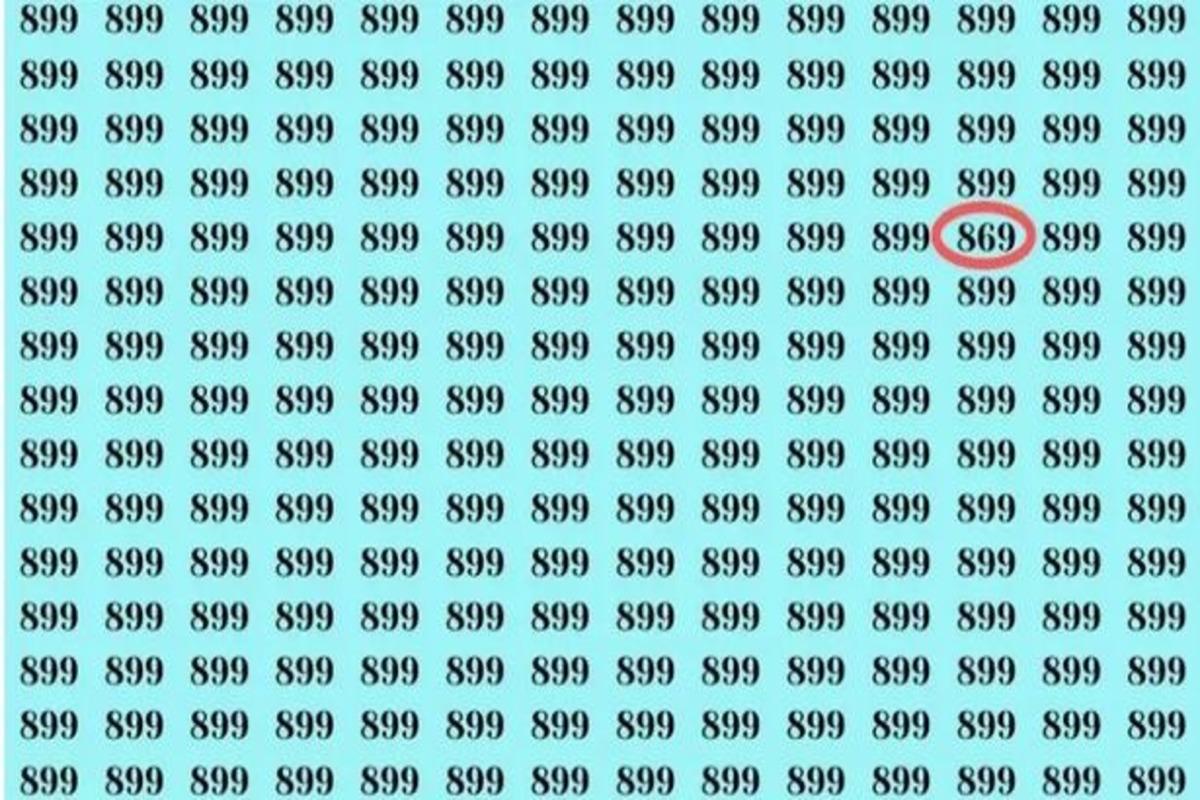 Jedna liczba różni się od pozostałych